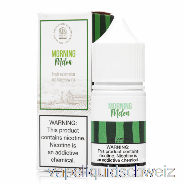 Morgenmelone – Frische Bauernsalze – 30 Ml, 35 Mg Vape Ohne Nikotin